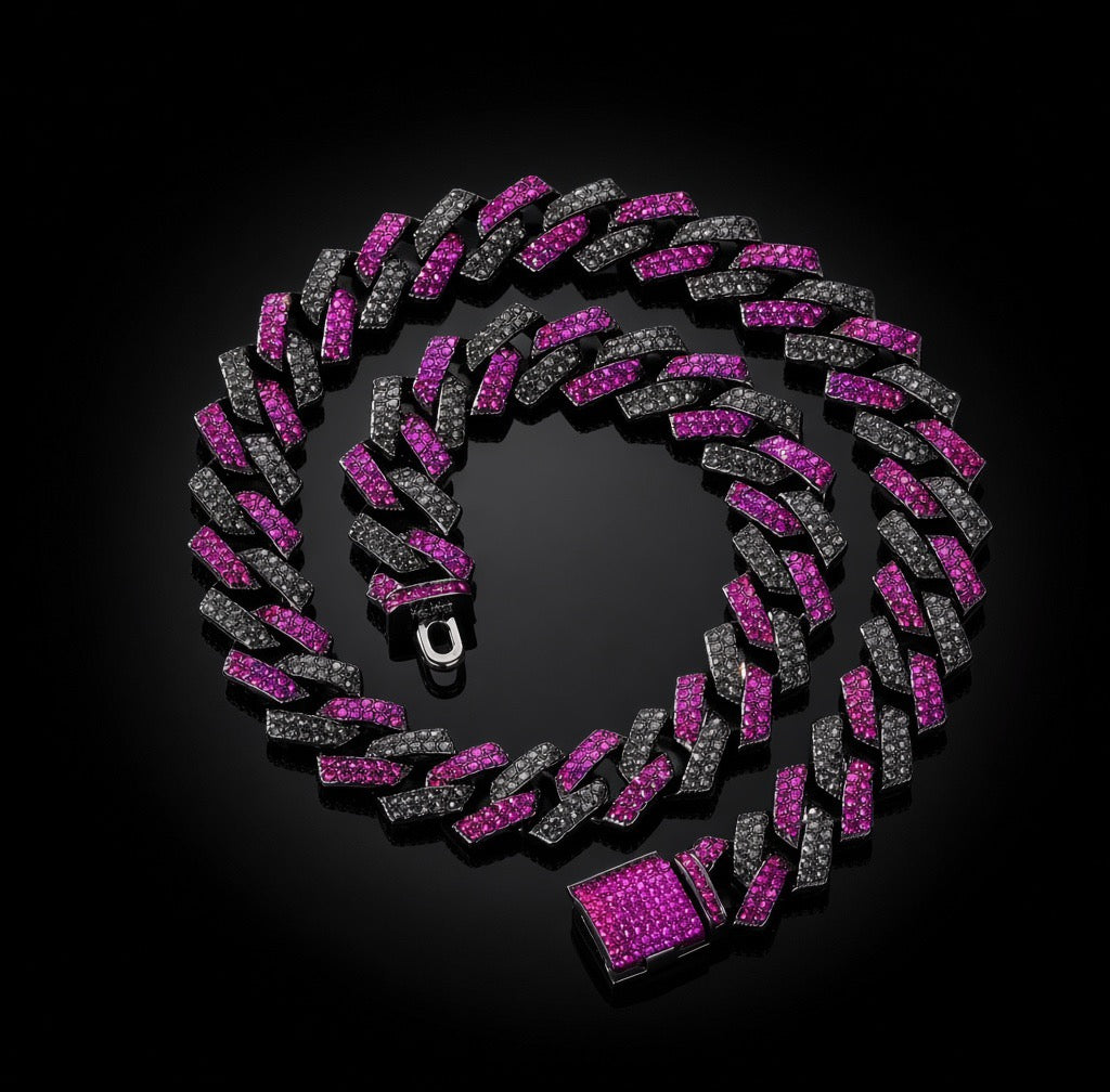 Collier Cuban Link Iced-Out — DRIPP