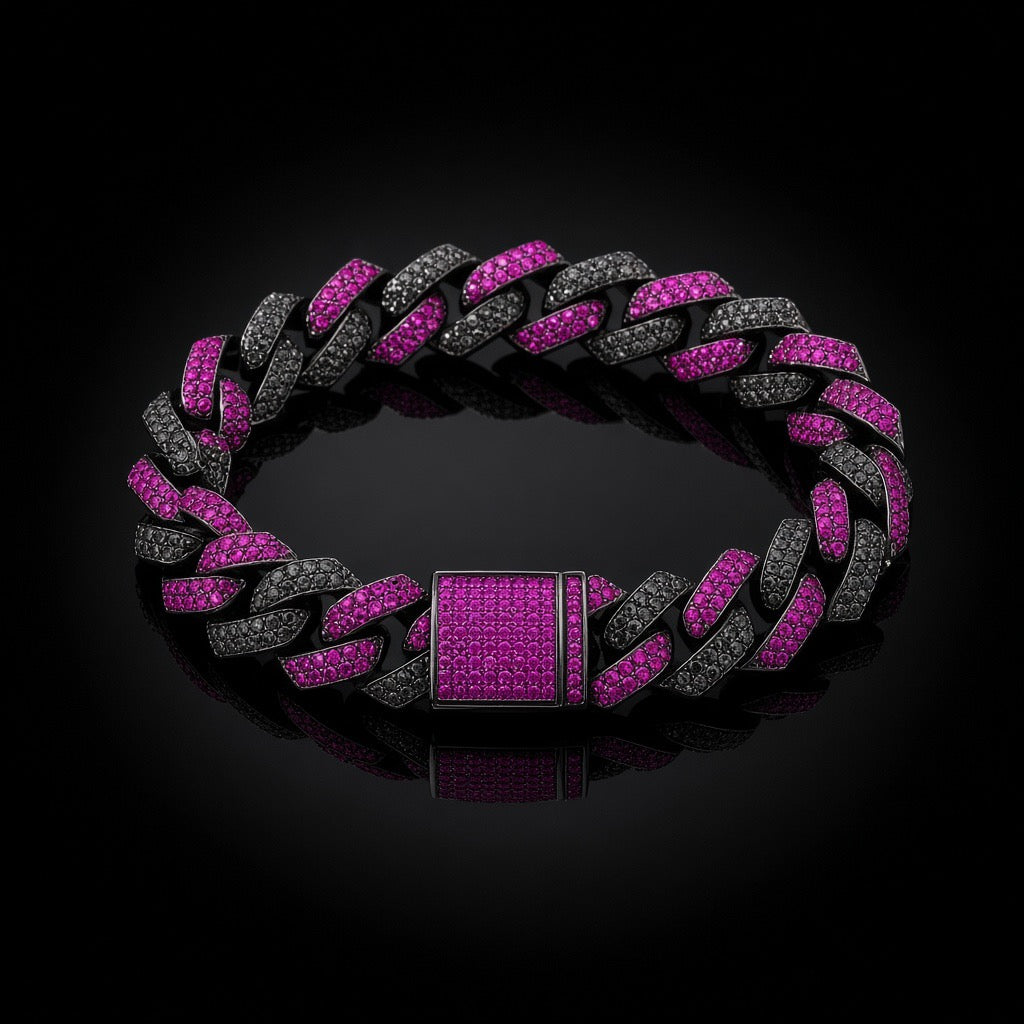 Bracelet Cuban Link Iced-Out — DRIPP