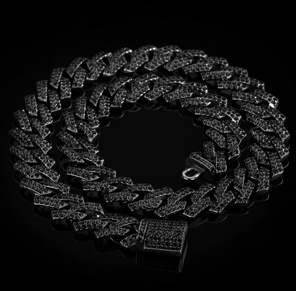 Collier Cuban Link Iced-Out — DRIPP