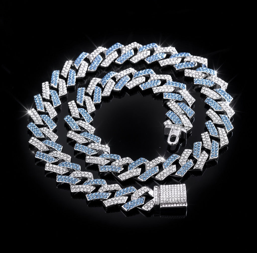 Collier Cuban Link Iced-Out — DRIPP