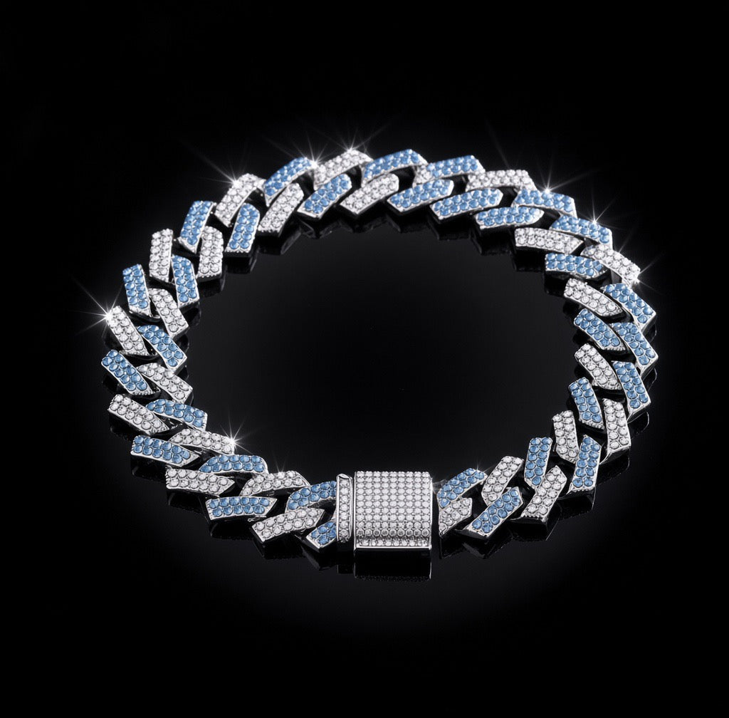 Bracelet Cuban Link Iced-Out — DRIPP