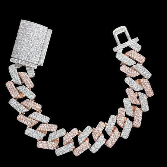 Bracelet Cuban Link Iced-Out — DRIPP